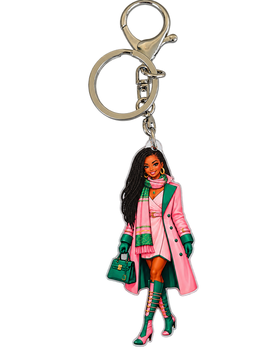 In Step Sisterhood Acrylic Keychain