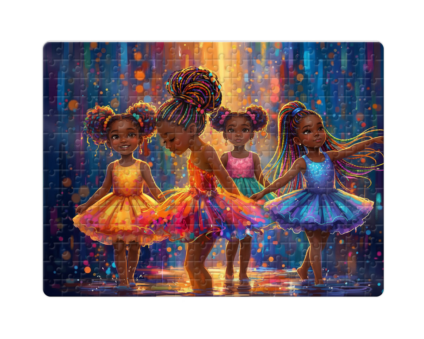 Rainbow Rain Fantasy Puzzle