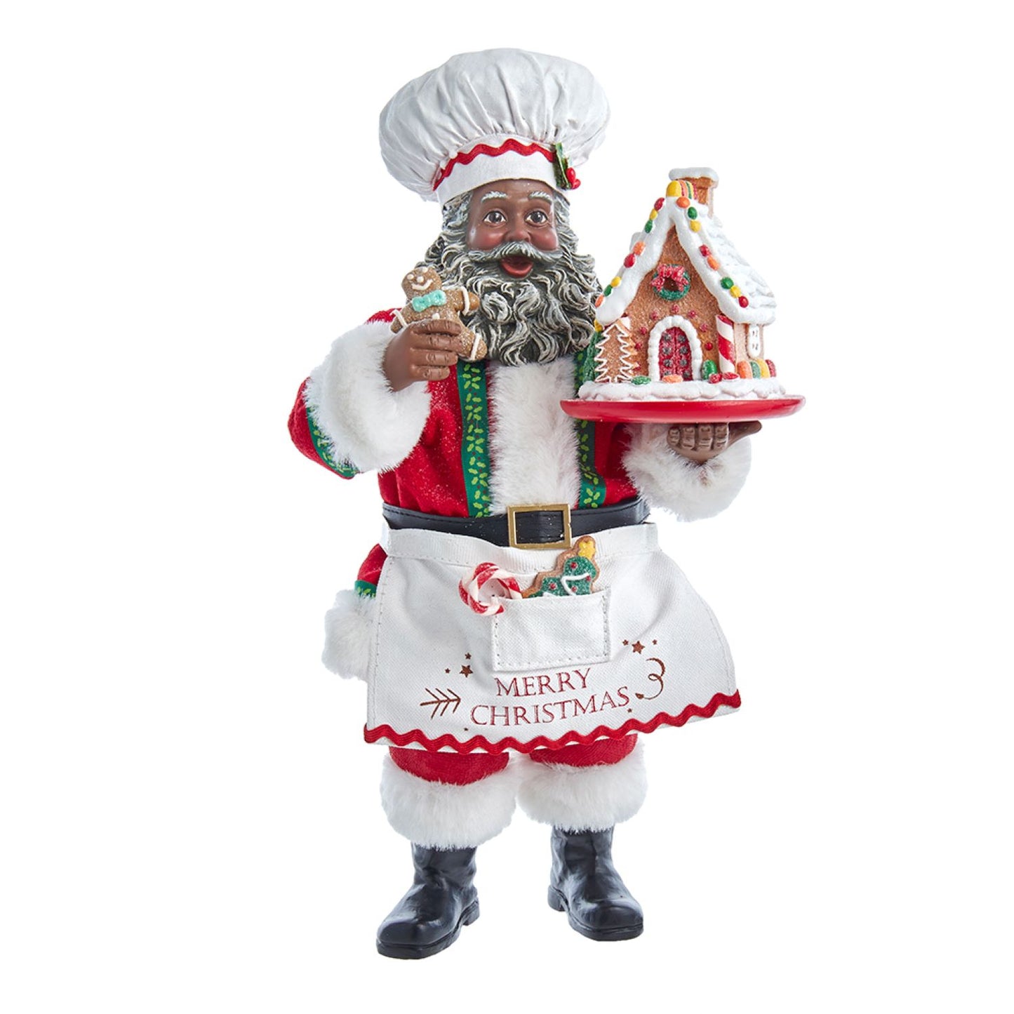 Gingerbread Chef Santa