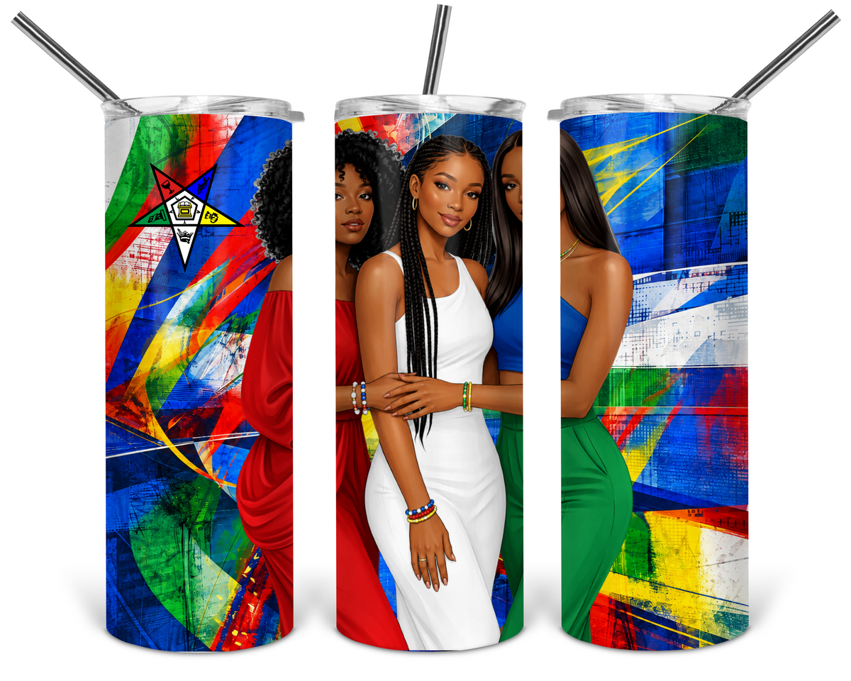 Glamorous OES Skinny Tumbler