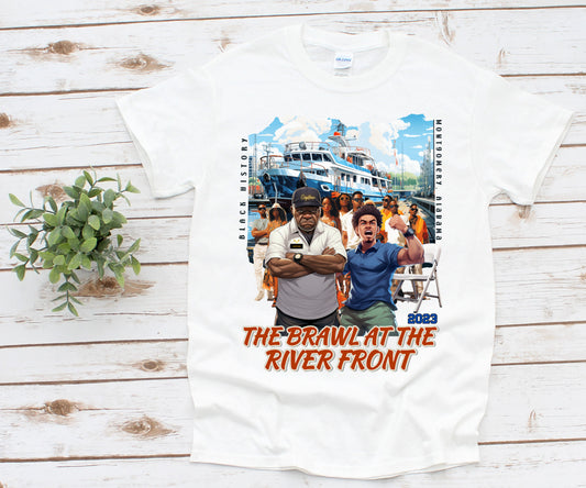 Alabama Brawl At The River Front T-Shirt