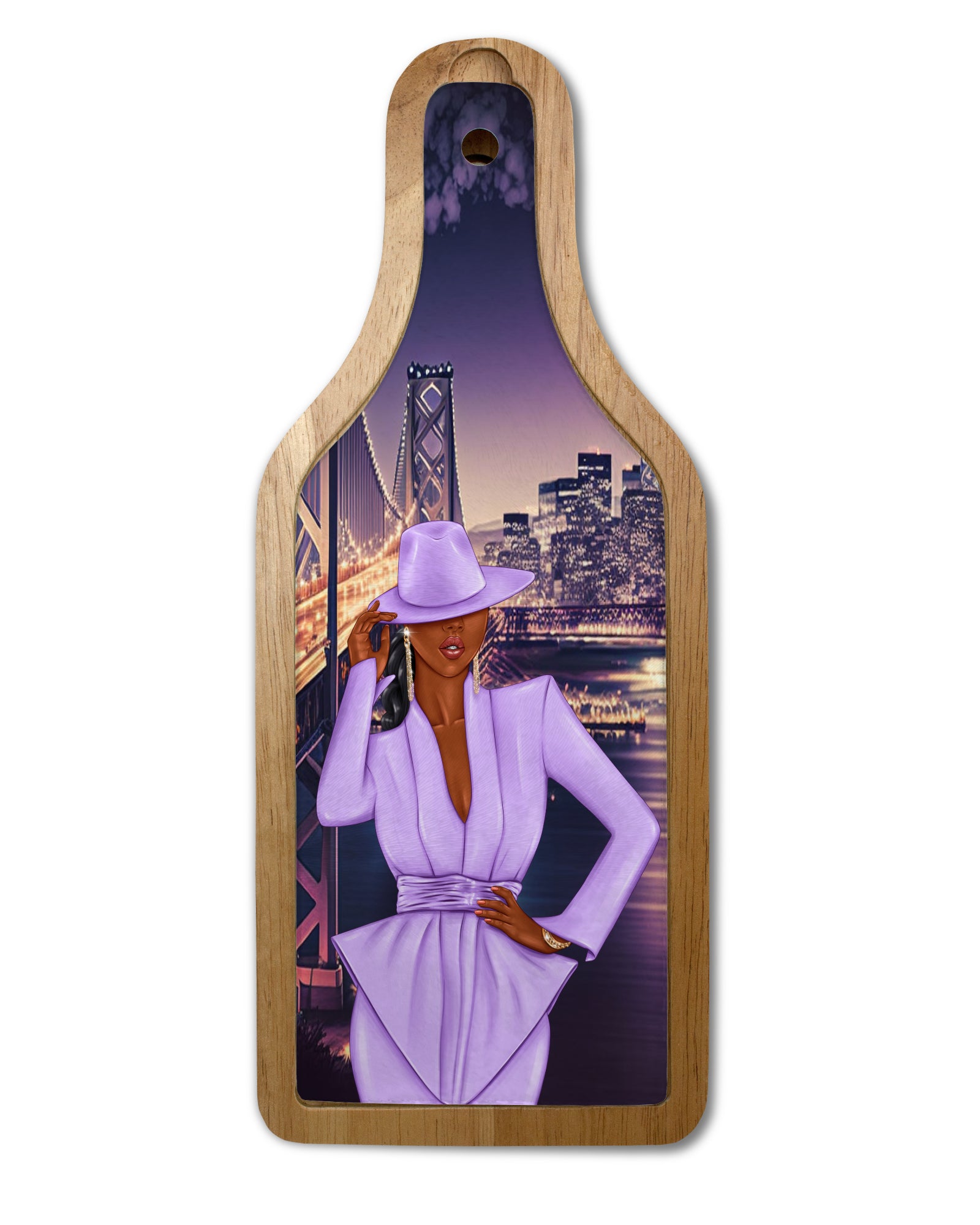 At The Bridge Wine and Cheese Cutting Board Set – Creations Of Color