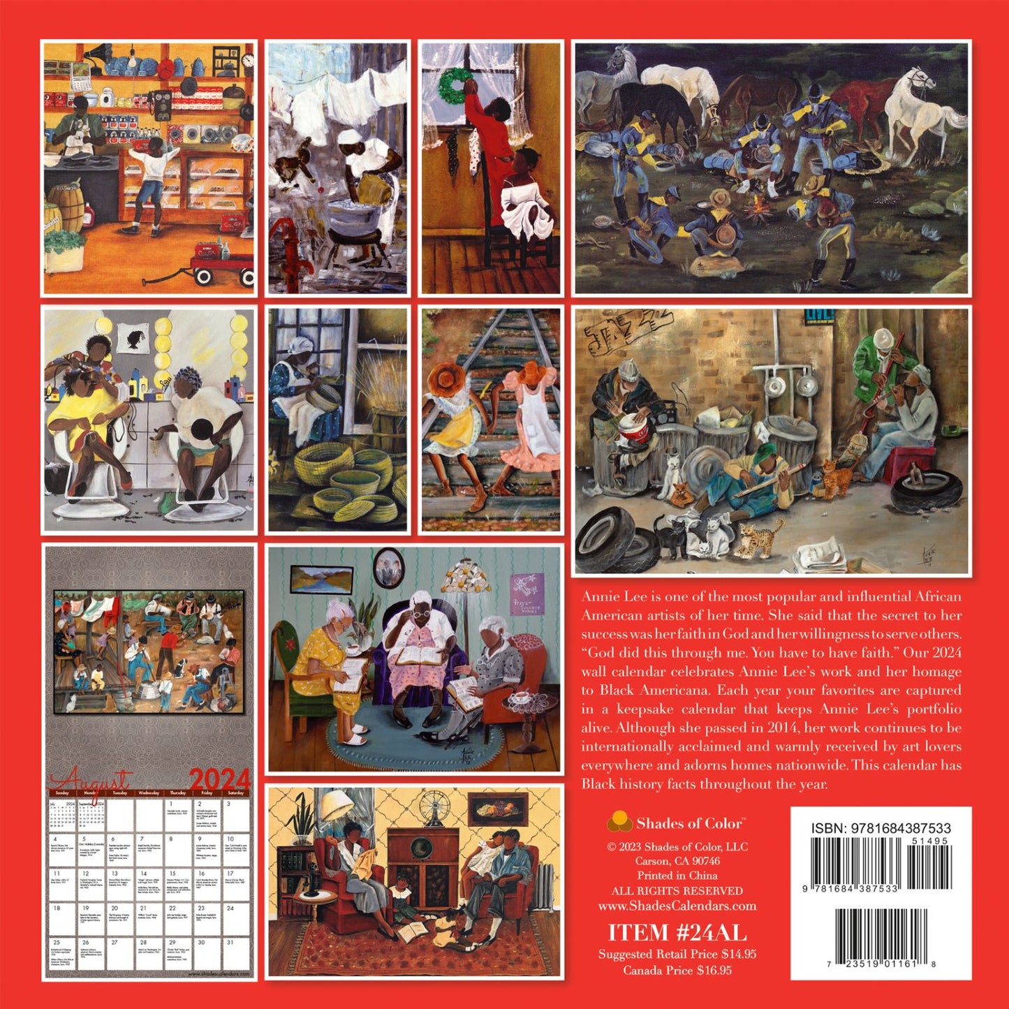 The Art Of Annie Lee 2024 Calendar Creations Of Color