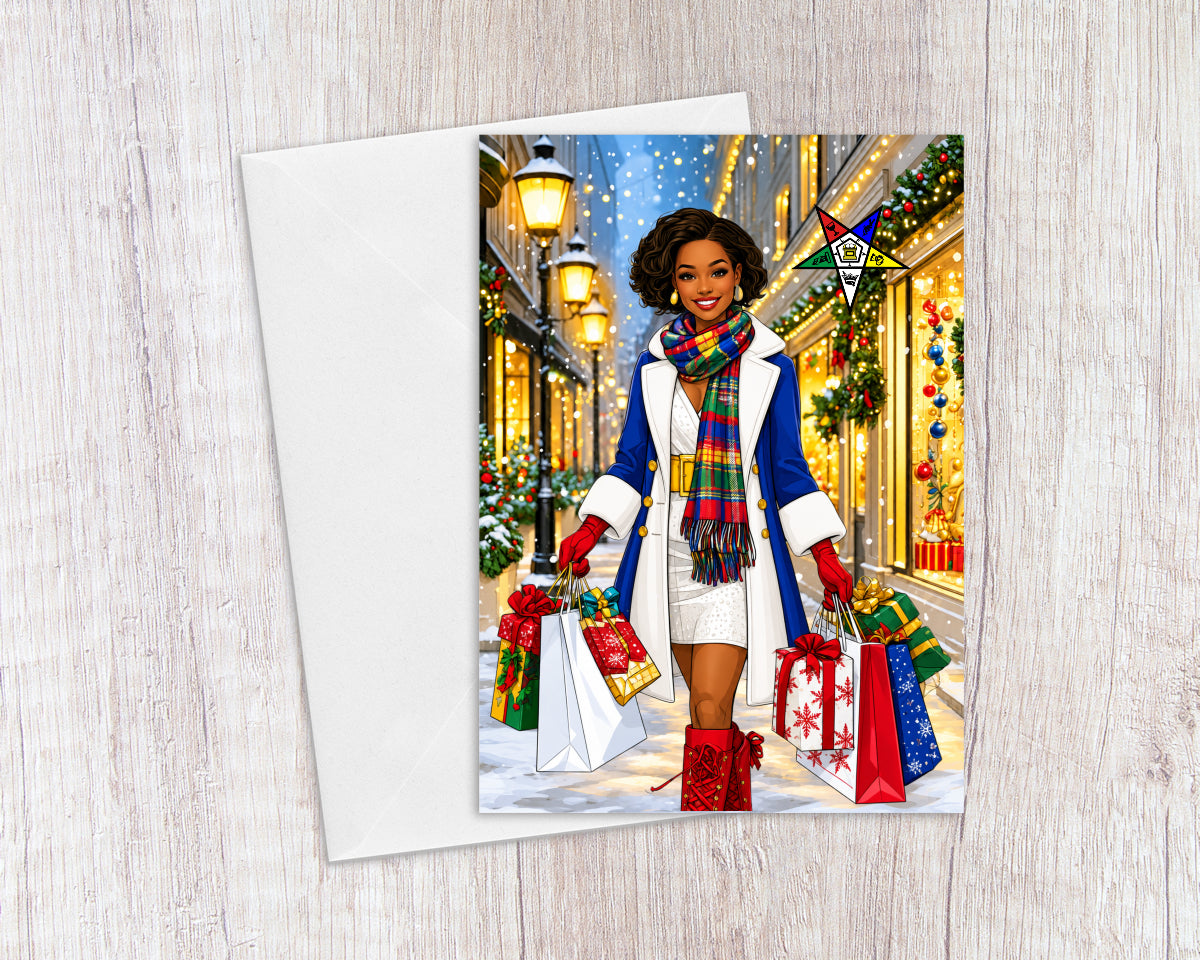 Gift Of Sisterhood OES Holiday Card