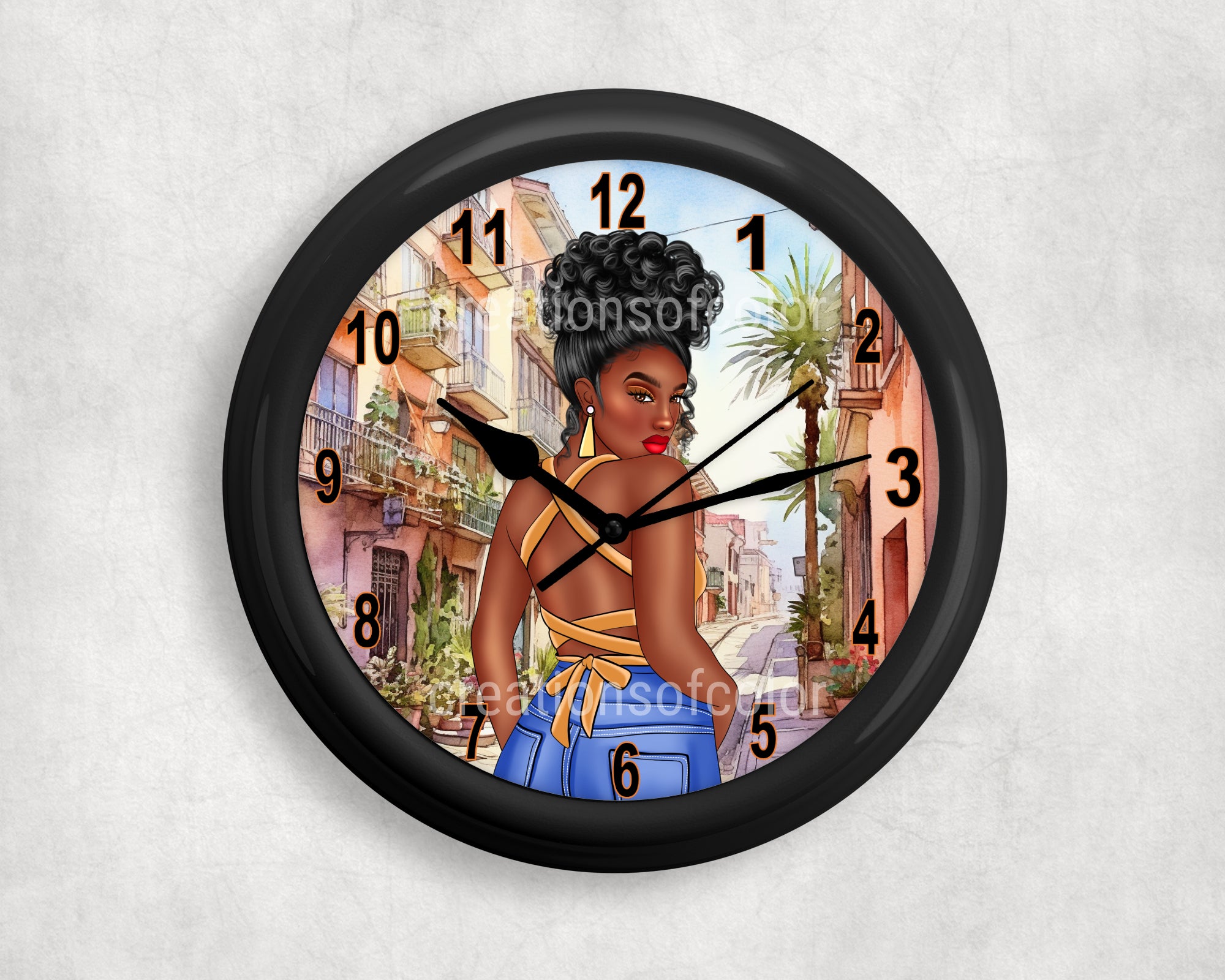 Be Bold Clock – Creations Of Color
