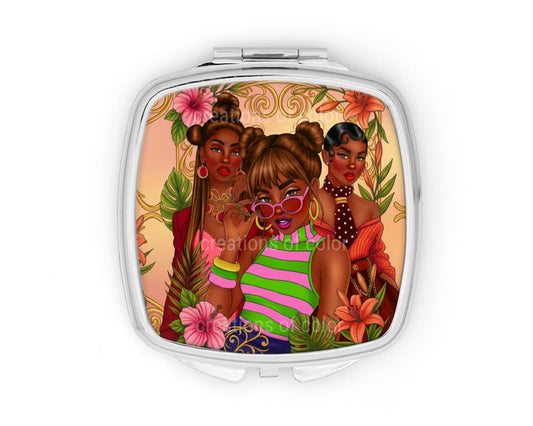 Sister Time Compact Mirror
