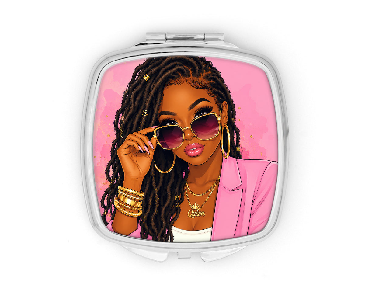 Queen Sister Compact Mirror