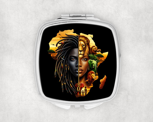 African Spirit Compact Mirror