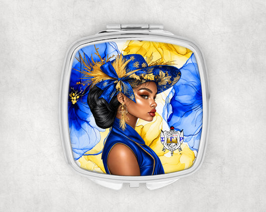 Sigma Gamma Rho Elegance Compact Mirror