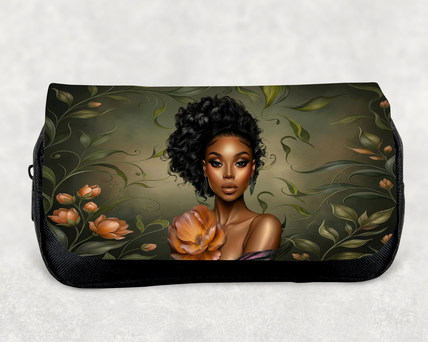 Floral Passion Cosmetic Bag