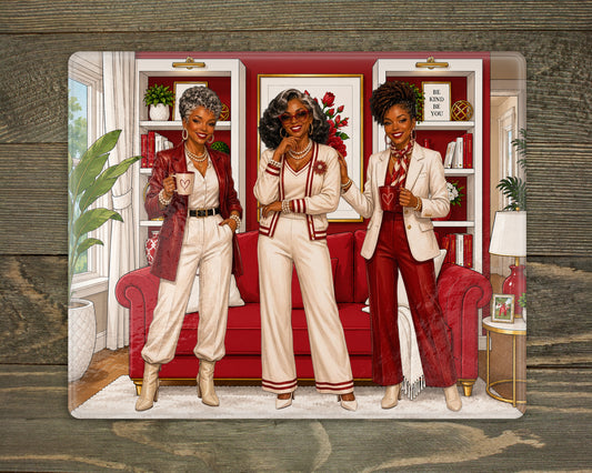 Empowered In Sisterhood Cutting Board