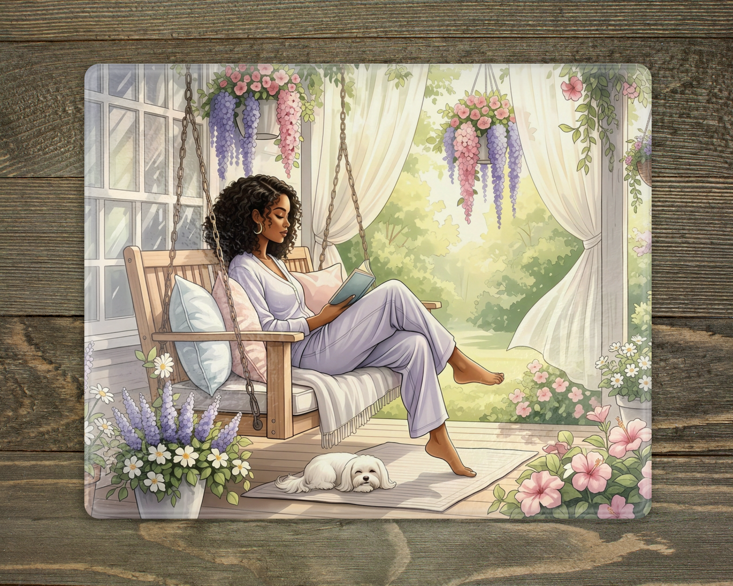 Quiet Moment Escape Cutting Board