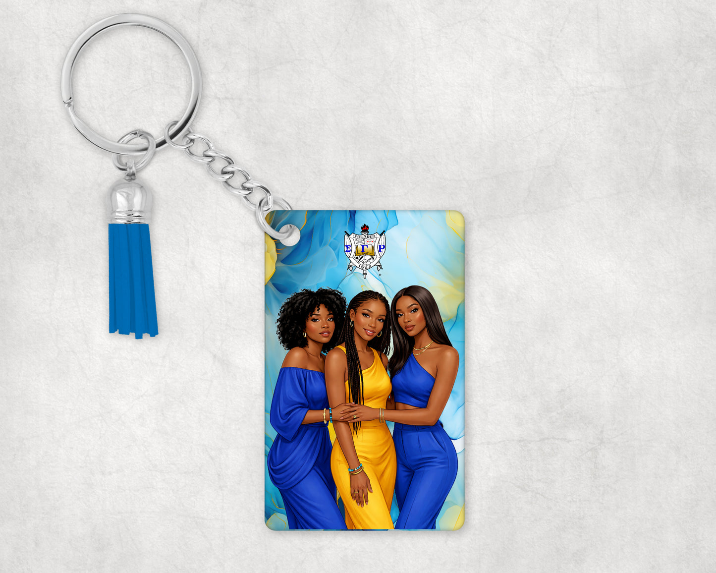 Sigma Sisters Keychain