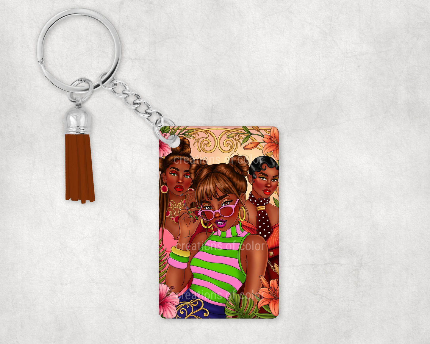 Just Us Keychain