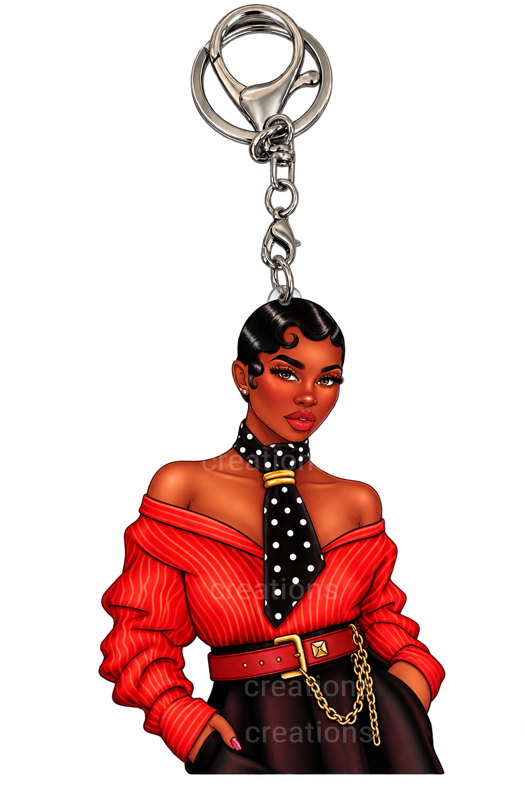 Passion Acrylic Keychain