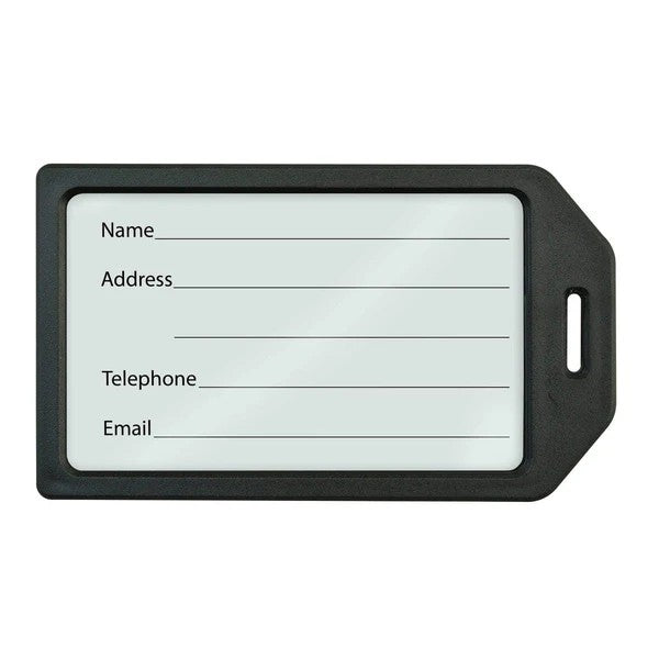 African Male Luggage Tag