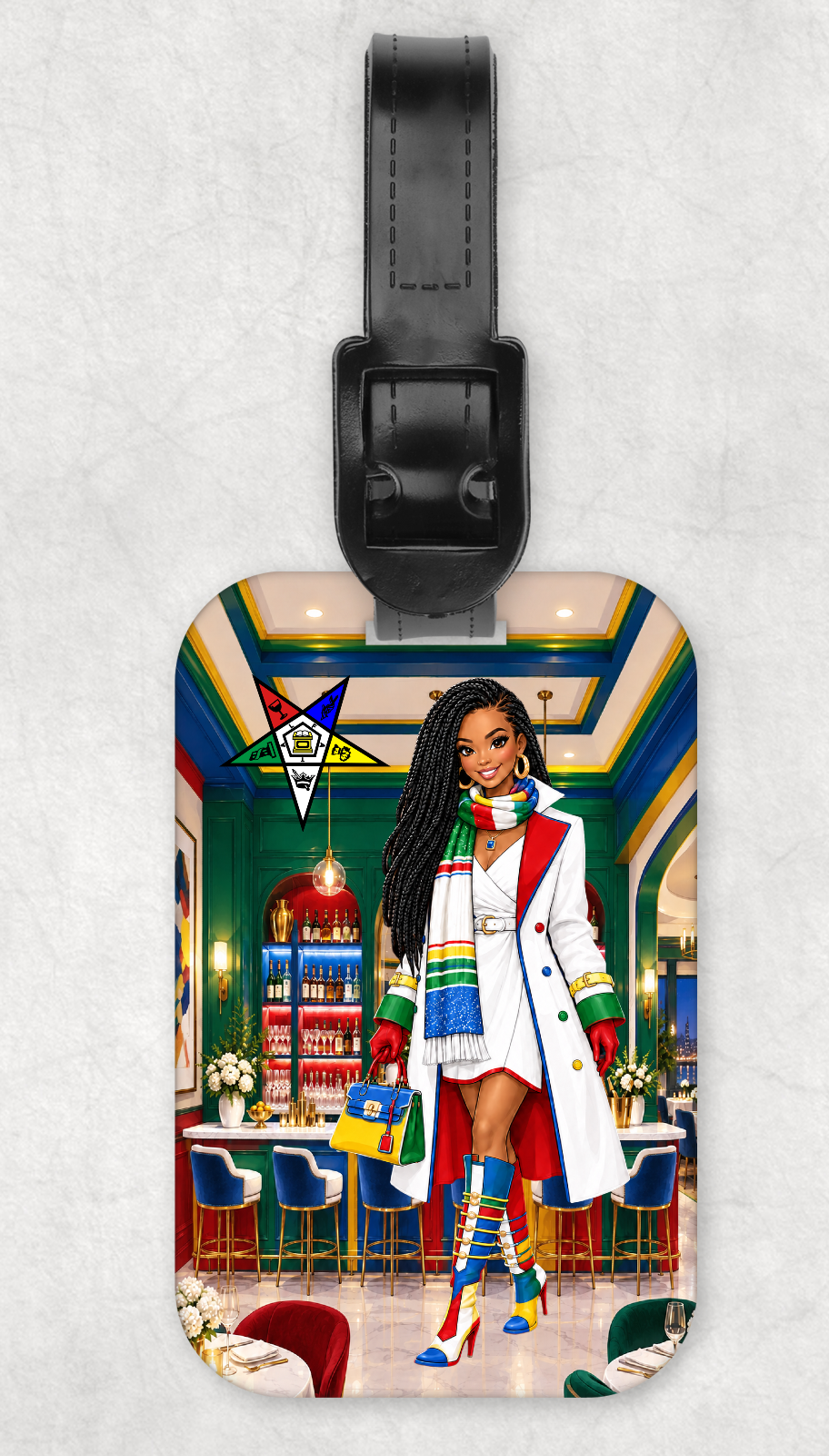 In Style OES Luggage Tag