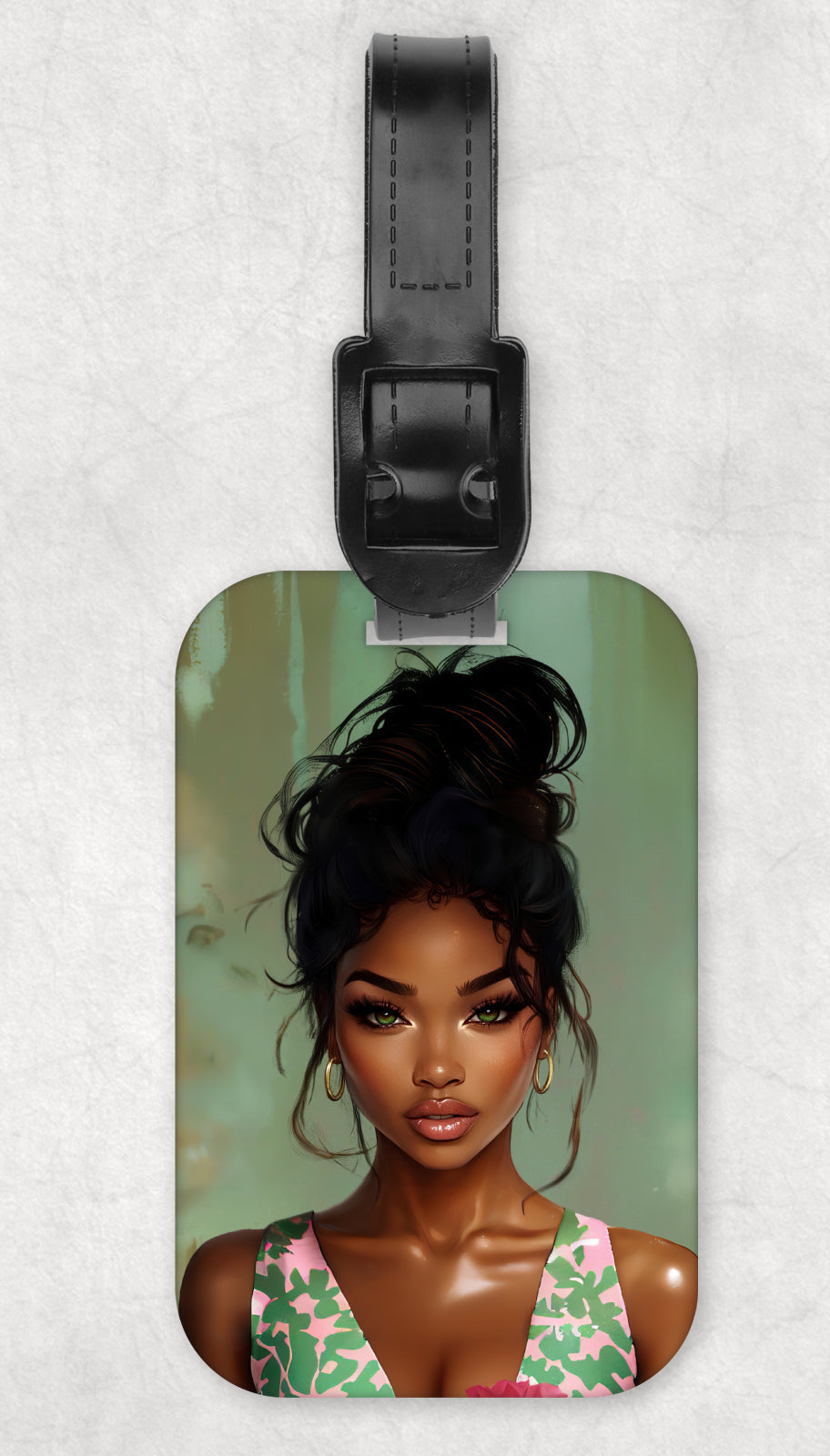 Emerald Luggage Tag