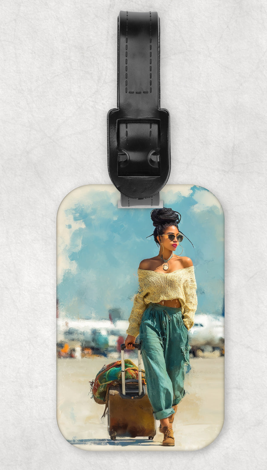 Flight Luggage Tag