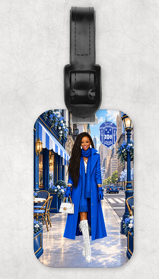 Zeta Lady Luggage Tag Bag