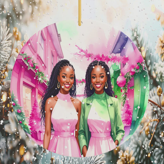 Sisters Together Sisterhood Ornament