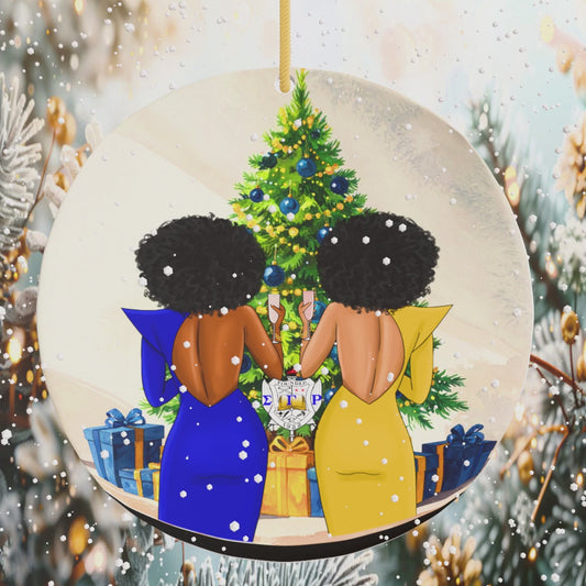 Sigma Toast To The Holidays Ornament