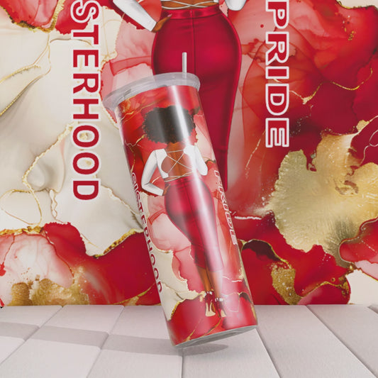 Sisterhood Pride Skinny Tumbler