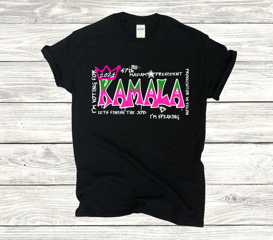 Kamala Harris Crown T-Shirt