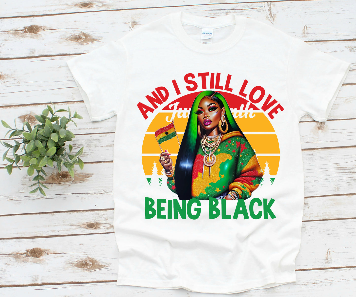 Juneteenth I Love Being Black T-Shirt