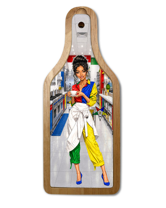 Graceful OES Wine & Cheese Cutting Board Set