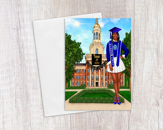 Zeta Soror Greeting Card